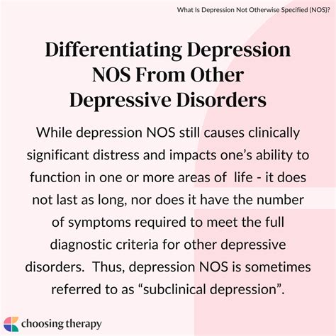 Differentiating Depression from Other Conditions