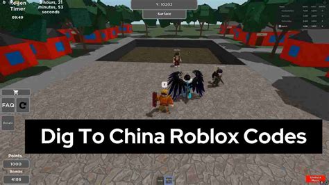 Dig to China Codes - Roblox June 2023 -