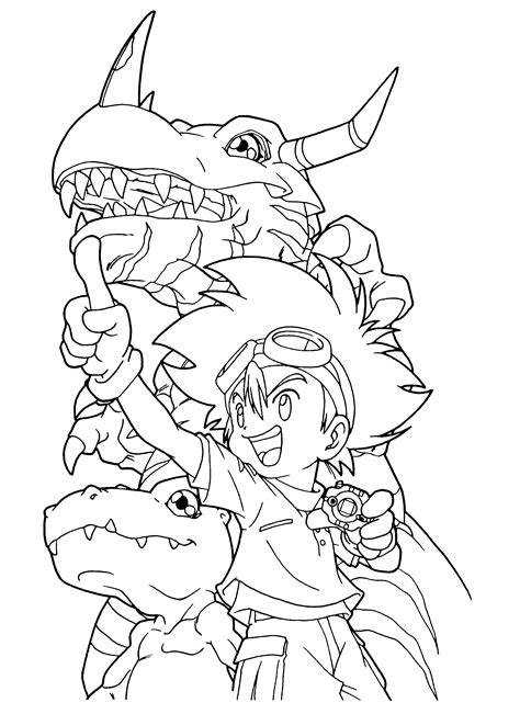 Digimon Coloring Pages