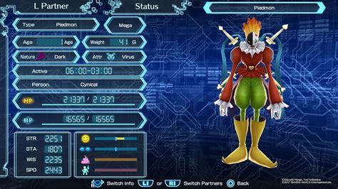 Digimon World Next Order Piedmon