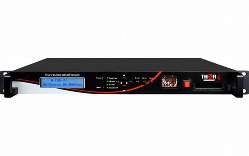Digital Video Broadcast Dvb Compliant Integrated Receiver Decoder Ird