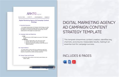 Digital Campaign Strategy Template