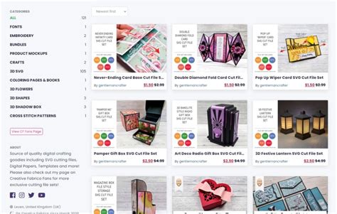 Download Digital Craft Emporium Archive Set - 56 Files For Crafts