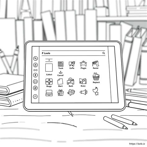 Digital Duplication for Copy Coloring Pages