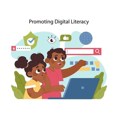 Digital Literacy Illustration