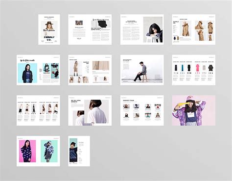 Digital Lookbook Template