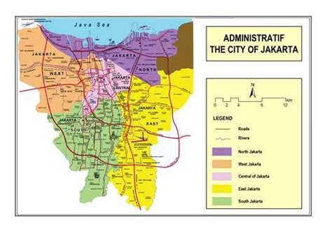 Digital Maps of Jabodetabek