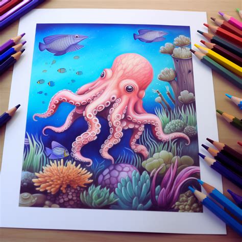 Digital vs. Physical Drawing Sheet For Colouring