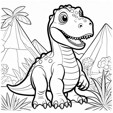 Digital vs. Printable Dinosaur Coloring Pages