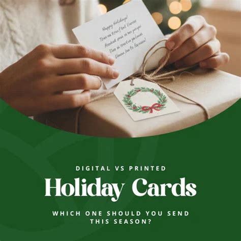 Digital vs. Printed Cards