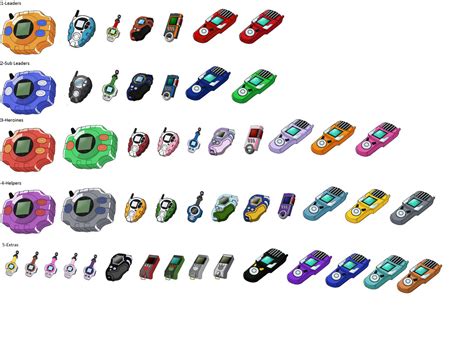 Digivices Printable
