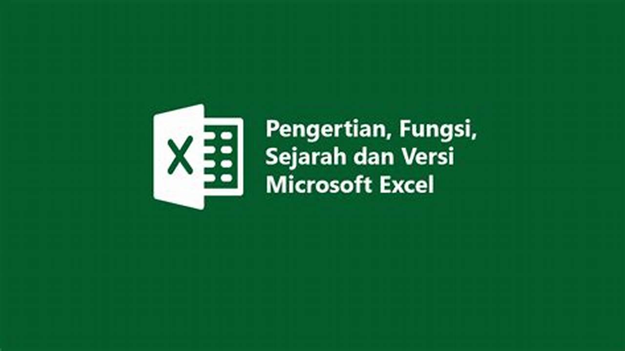 Digunakan Sejak Versi Pertama Excel, Tekno
