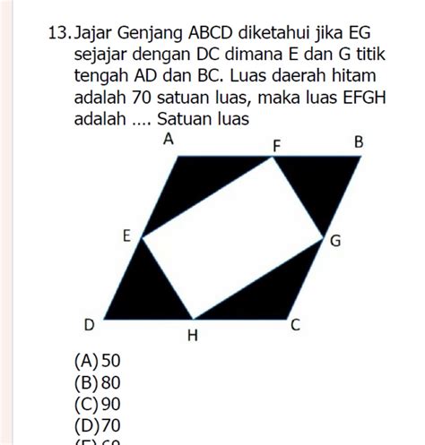 Diketahui Jajar Genjang ABCD