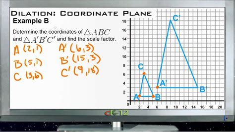 Dilations On The Coordinate Plane Worksheet