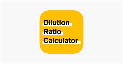 Calculate Dilution Ratios with Ease: Introducing the Dilution Ratio Calculator App