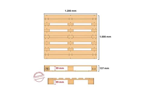 Dimensoes Pallet
