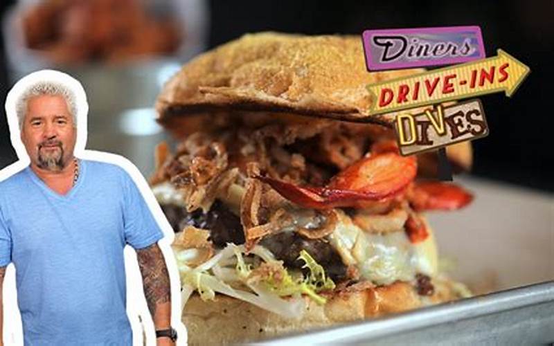 Diners Drive Ins And Dives Burger Bar Episode