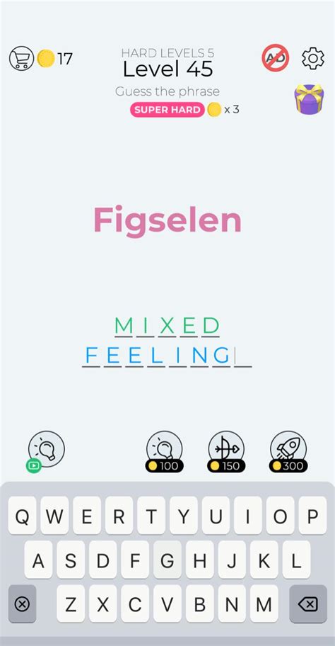 Dingbats Hard Level 45 Answers and Solutions