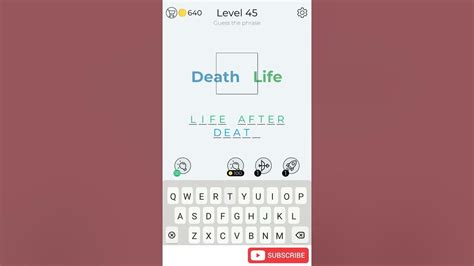 Dingbats Level 45 Death Life Walkthrough - YouTube