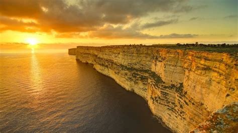 Dingli Cliffs Malta Sunset