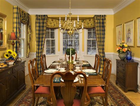 Dining Room’s Curtains Role in Interior Decoration Dining room