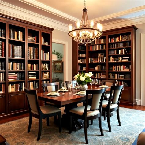 Dining Room Bookcase Ideas
