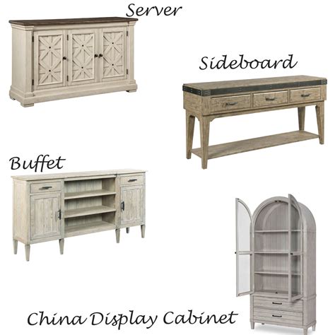 Dining Room Console Cabinets vs. Sideboards
