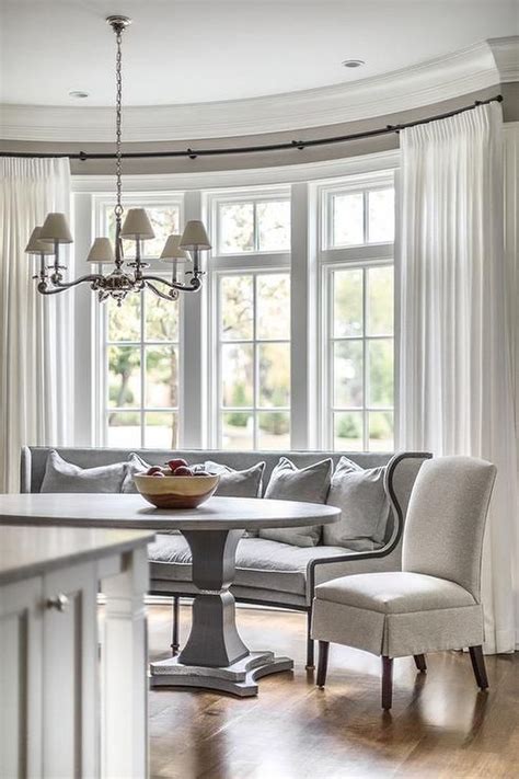 Dining Room Design Ideas with Bay Windows