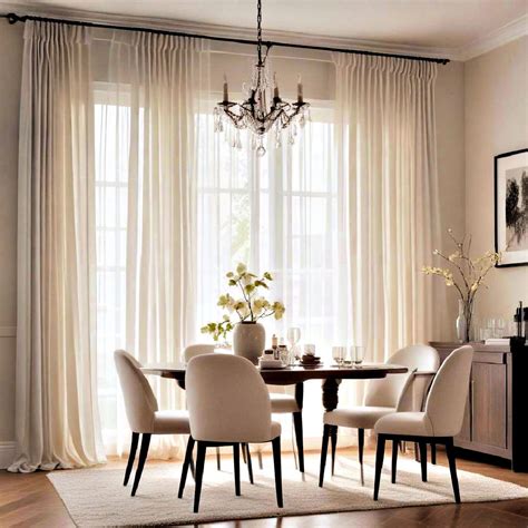Dining room drapes