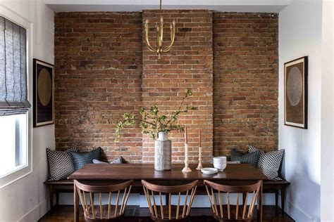 Dining Room Table Against the Wall Ideas