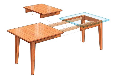 Dining Room Table Leaf Styles