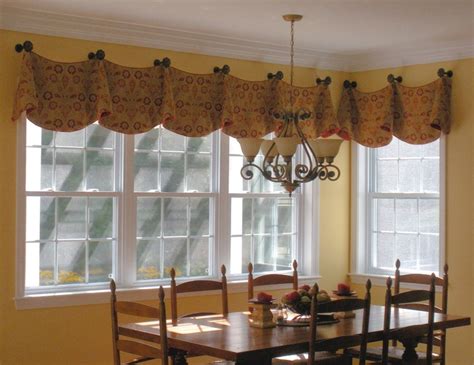 Dining Room Window Valances