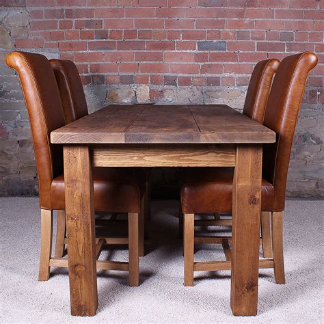 Real Wood Dining Table