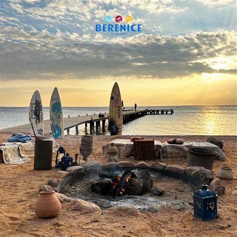 Dining at Berenice Beach