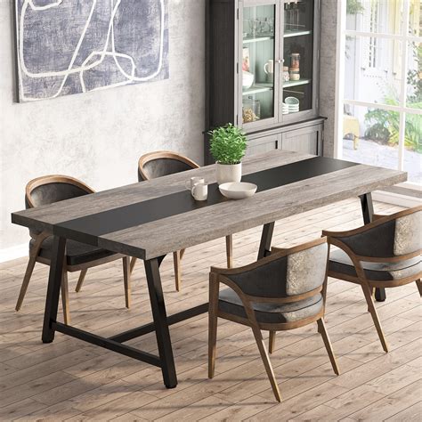 Dining room table 8 people rectangular
