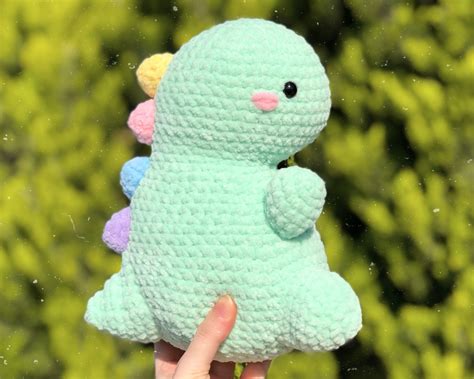 Dino Plushie Crochet Pattern