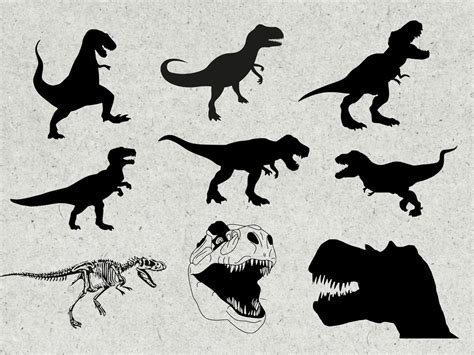 Download Dinosaur Bundle Creativefabrica DXF Files