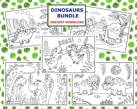 Download Dinosaur Bundle Printable