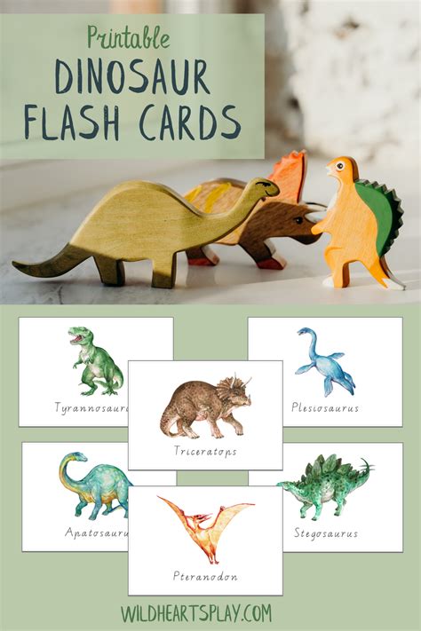 Dinosaur Cards Printable
