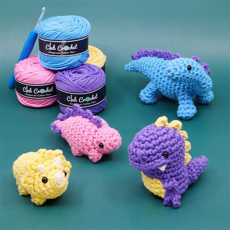 Dinosaur Crochet Kit