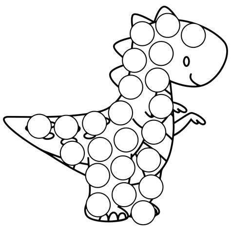 Dinosaur Dot Marker Printable