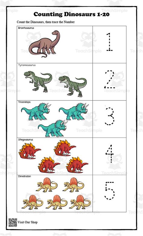 Download Dinosaur Number 0 1 2 3 4... Commercial Use DXF Files