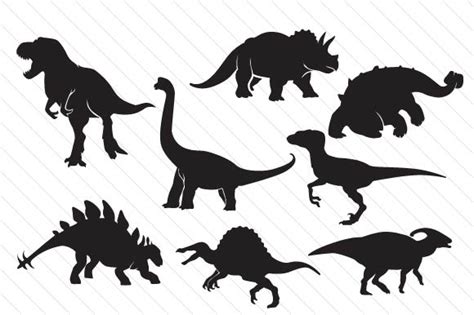 Download Dinosaur Shapes SVG File - SVG Design Cut Files