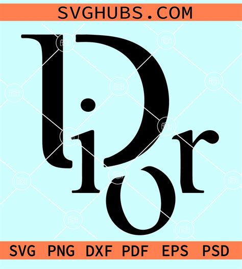 Unleash Your Fashionista with Free Dior SVG Cut Files - Unleash Iconic Fashion Magic!