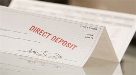 Direct Deposit Debit Card Account