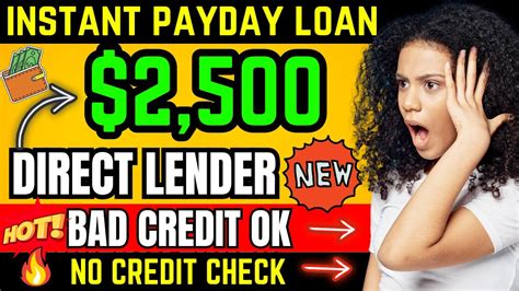 Direct Lender Bad Credit