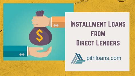 Direct Lenders Installment Loans 3000