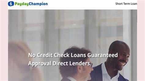 Direct Lenders Online Loans No Credit Check