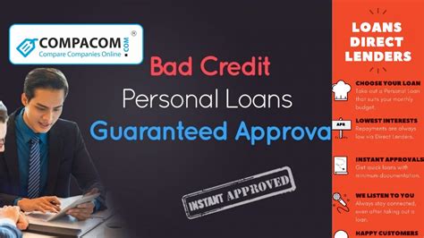 Direct Loan Companies For Bad Credit