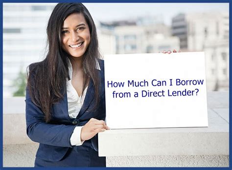 Direct Loan Lenders Only